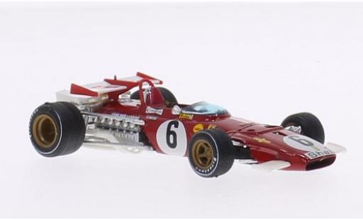 Modellautos Ferrari 312 1/43 Brumm B No.6 formule 1 GP Italie 1970 Ferrari 312 1/43 Brumm B No.6 formule 1 GP Italie 1970 modellautos