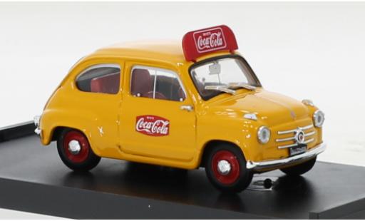 Modellautos Fiat 600 1/43 Brumm Serie 1 Coca Cola 1960 Fiat 600 1/43 Brumm Serie 1 Coca Cola 1960 modellautos