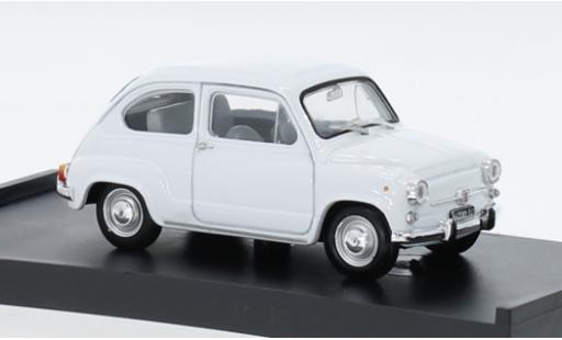 Modellautos Fiat 600 1/43 Brumm D Berlina Fanaloni blanche 1965 Fiat 600 1/43 Brumm D Berlina Fanaloni blanche 1965 modellautos