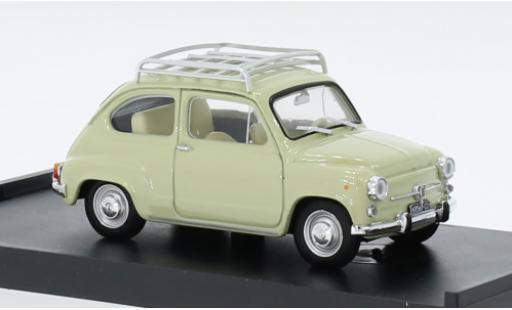 Modellautos Fiat 600 1/43 Brumm D Fanaloni beige 1965 Fiat 600 1/43 Brumm D Fanaloni beige 1965 modellautos