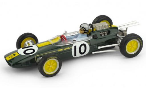 Modellautos Lotus 25 1/43 Brumm No.10 Team formule 1 GP Mexiko 1963 Lotus 25 1/43 Brumm No.10 Team formule 1 GP Mexiko 1963 modellautos