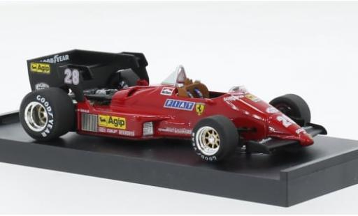 Ferrari 126 1/43 Brumm C4 turbo No.28 Formel 1 GP Belgien 1984 1:43 modellautos
