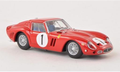 Modellautos Ferrari 250 1/43 Brumm GTO No.1 1000km Paris 1962 châssis 3987GT P.Rodriguez/R.Rodriguez Ferrari 250 1/43 Brumm GTO No.1 1000km Paris 1962 châssis 3987GT P.Rodriguez/R.Rodriguez modellautos