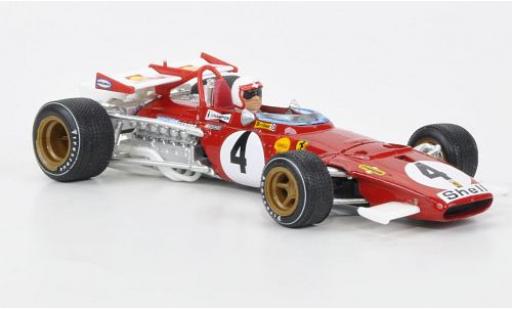 Modellautos Ferrari 312 1/43 Brumm B No.4 GP Italien 1970 avec figurine de conducteur C.Regazzoni Ferrari 312 1/43 Brumm B No.4 GP Italien 1970 avec figurine de conducteur C.Regazzoni modellautos