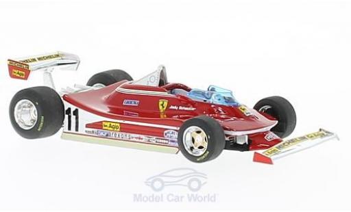 Modellautos Ferrari 312 1/43 Brumm T4 No.11 und 12 Formel 1 1979 Presentation Fiorano J.Scheckter/G.Villeneuve Ferrari 312 1/43 Brumm T4 No.11 und 12 Formel 1 1979 Presentation Fiorano J.Scheckter/G.Villeneuve modellautos