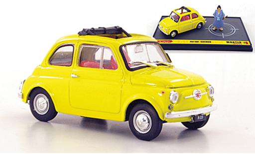 Modellautos Fiat 500 1/43 Brumm gelb Wanted - Lupin the 3ième avec figurine Goemon Fiat 500 1/43 Brumm gelb Wanted - Lupin the 3ième avec figurine Goemon modellautos
