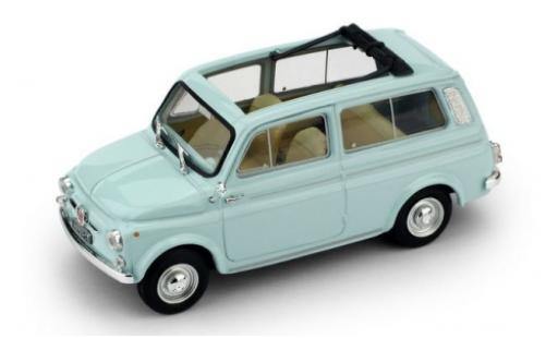 Modellautos Fiat 500 1/43 Brumm Giardiniera blau 1960 Fiat 500 1/43 Brumm Giardiniera blau 1960 modellautos