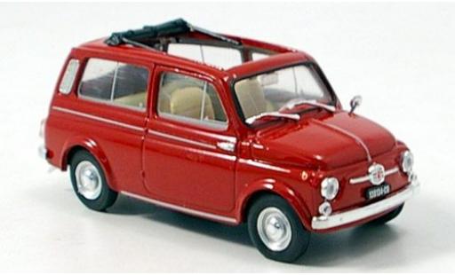 Modellautos Fiat 500 1/43 Brumm Giardiniera rot 1960 Fiat 500 1/43 Brumm Giardiniera rot 1960 modellautos
