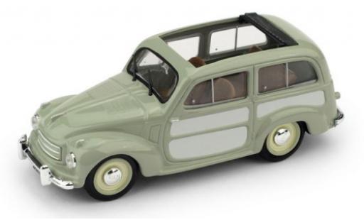 Modellautos Fiat 500 1/43 Brumm C Belvedere grün/grau 1951 toit rabattable ouvert Fiat 500 1/43 Brumm C Belvedere grün/grau 1951 toit rabattable ouvert modellautos