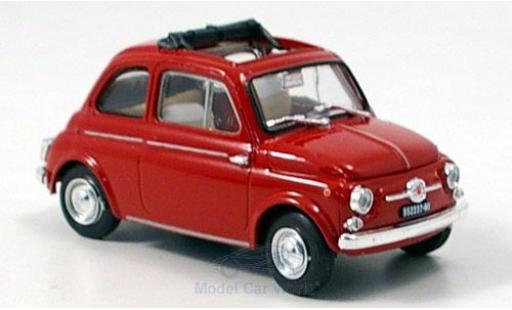 Fiat 500 1/43 Brumm D rot 1960 modellautos