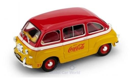 Modellautos Fiat 600 1/43 Brumm D Multipla Coca Cola 1960 Olympiade Rom Fiat 600 1/43 Brumm D Multipla Coca Cola 1960 Olympiade Rom modellautos