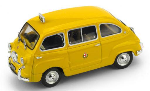 Modellautos Fiat 600 1/43 Brumm D Multipla Taxi (I) 1970 Taxi di Milano Fiat 600 1/43 Brumm D Multipla Taxi (I) 1970 Taxi di Milano modellautos