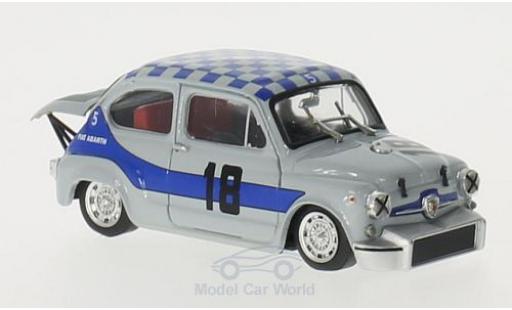 Fiat Abarth 1000 1/43 Brumm Berlina Corsa Gr.5 No.18 4h Monza 1968 A.Merzario modellautos