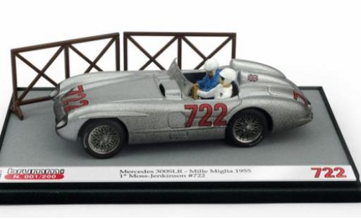 Modellautos Mercedes 300 1/43 Brumm SLR No.722 Mille Miglia 1955 Moss Collection avec figurines S.Moss/D.Jenkinson Mercedes 300 1/43 Brumm SLR No.722 Mille Miglia 1955 Moss Collection avec figurines S.Moss/D.Jenkinson modellautos