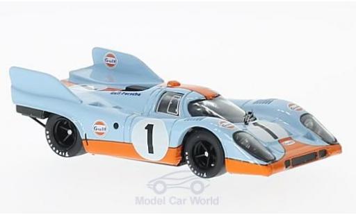 Modellautos Porsche 917 1971 1/43 Brumm K No.1 Scuderia JWA-Gulf Gulf 1000km Monza 1971 J.Siffert/D.Bell Porsche 917 1971 1/43 Brumm K No.1 Scuderia JWA-Gulf Gulf 1000km Monza 1971 J.Siffert/D.Bell modellautos