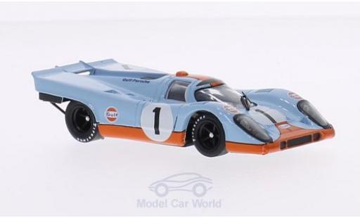 Modellautos Porsche 917 1971 1/43 Brumm K No.1 Scuderia JWA-Gulf Team Gulf 24h Daytona 1971 J.Siffert/D.Bell Porsche 917 1971 1/43 Brumm K No.1 Scuderia JWA-Gulf Team Gulf 24h Daytona 1971 J.Siffert/D.Bell modellautos