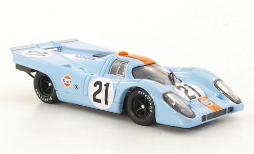 Modellautos Porsche 917 1970 1/43 Brumm K RHD No.21 JWA-Gulf Racing Team Gulf 24h Le Mans 1970 P.Rodriguez/L.Kinnunen Porsche 917 1970 1/43 Brumm K RHD No.21 JWA-Gulf Racing Team Gulf 24h Le Mans 1970 P.Rodriguez/L.Kinnunen modellautos