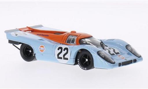 Modellautos Porsche 917 1/43 Brumm K RHD No.22 Scuderia JWA-Gulf Gulf Le Mans 24h Le Mans 1970 M.Hailwood/D.Hobbs Porsche 917 1/43 Brumm K RHD No.22 Scuderia JWA-Gulf Gulf Le Mans 24h Le Mans 1970 M.Hailwood/D.Hobbs modellautos