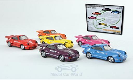 Porsche 911 1/87 Bub 3.0 RSR IROC-Set: 6 Stück modellautos