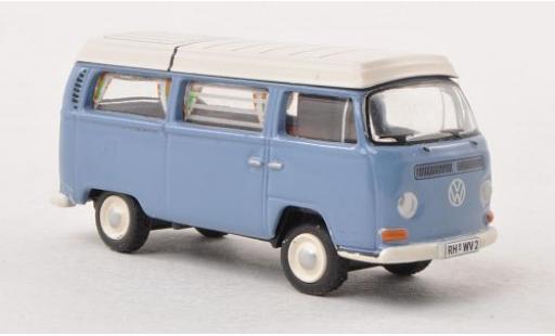 Volkswagen T2 1/87 Bub Camping blau/weiss modellautos