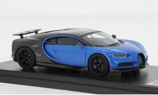 Bugatti Chiron 1/43 Look Smart Sport grau/blau 1:43 modellautos
