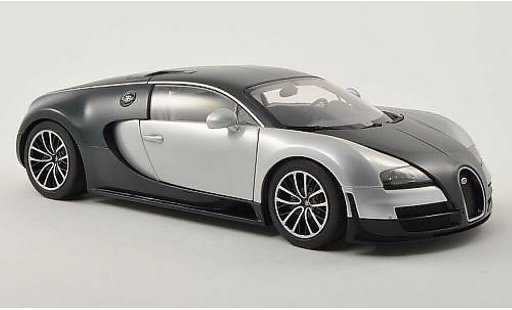 Bugatti Veyron Super Sport 1/18 Autoart 16.4 carbon-blau/grau 2010 modellautos