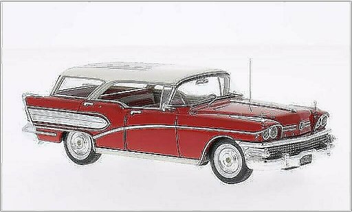 Buick Century Caballero 1/43 Neo rot/weiss 1958 modellautos