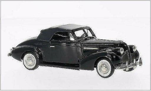Buick Century Convertible 1/43 Brooklin Cabrio Coupe M66-C schwarz 1939 modellautos