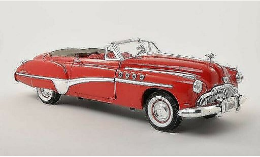 Buick Roadmaster Convertible 1/18 Motormax Cabrio rot 1949 modellautos