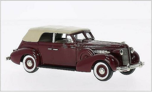 Buick Special Convertible 1/43 Brooklin 5-Passenger Cabrio Phaeton rot/beige 1937 modellautos