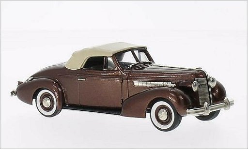 Buick Special Convertible 1/43 Brooklin Cabrio Coupe M46-C mettalic braun/braun 1937 modellautos
