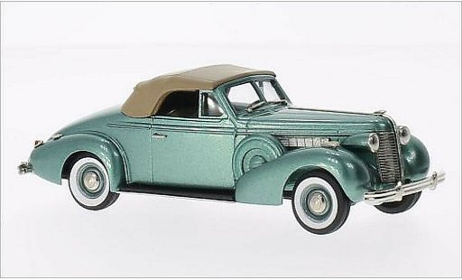 Buick Special Convertible 1/43 Brooklin Cabrio Coupe M46-C mettalic gr&Atilde;&frac14;n/braun 1938 modellautos