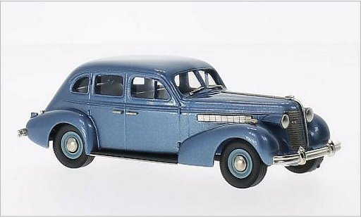 Buick Special Sedan 1/43 Brooklin Plain Back 4-door M-47 mettalic blau 1937 modellautos