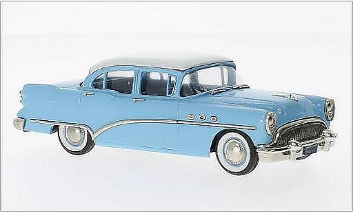 Buick Special Sedan 1/43 Brooklin blau/weiss 1954 modellautos