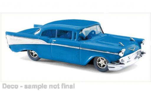 Modellautos Chevrolet Bel Air 1/87 Busch Bel air bleu 1957 Chevrolet Bel Air 1/87 Busch Bel air bleu 1957 modellautos