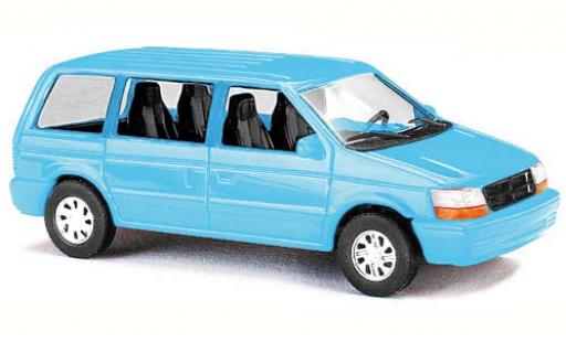 Modellautos Dodge RAM 1/87 Busch Ram Van blau 1990 Dodge RAM 1/87 Busch Ram Van blau 1990 modellautos