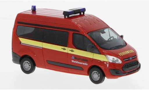 Modellautos Ford Transit 1/87 Busch Douane bus toit surélevé Werkfeuerwehr Aurubis 2012 Ford Transit 1/87 Busch Douane bus toit surélevé Werkfeuerwehr Aurubis 2012 modellautos