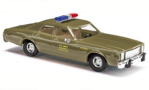 Modellautos Plymouth Fury 1/87 Busch Military Police 1976 Plymouth Fury 1/87 Busch Military Police 1976 modellautos