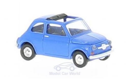 Fiat 500 L 1/87 Busch blau modellautos