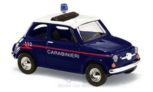 Modellautos Fiat 500 1/87 Busch Carabineri 1965 Fiat 500 1/87 Busch Carabineri 1965 modellautos