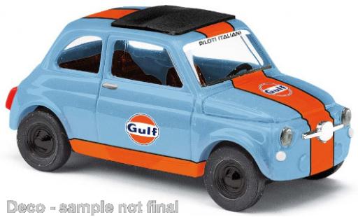 Fiat 500 1/87 Busch Gulf 1965 modellautos