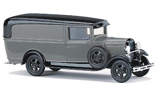 Modellautos Ford Model A 1/87 Busch A grau/schwarz Ford Model A 1/87 Busch A grau/schwarz modellautos