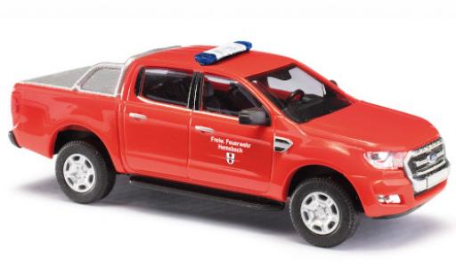 Modellautos Ford Ranger 1/87 Busch DoKa Feuerwehr Hemsbach 2016 avec Protection de surface de chargement Ford Ranger 1/87 Busch DoKa Feuerwehr Hemsbach 2016 avec Protection de surface de chargement modellautos