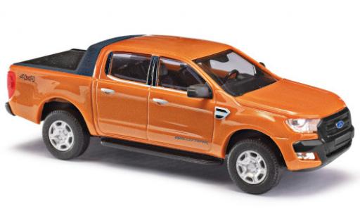 Modellautos Ford Ranger 1/87 Busch DoKa Wildtrak mettalic orange 2016 Ford Ranger 1/87 Busch DoKa Wildtrak mettalic orange 2016 modellautos