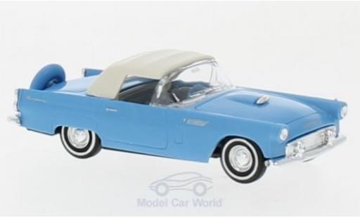 Modellautos Ford Thunderbird 1956 1/87 Busch Cabrio blau 1956 Ford Thunderbird 1956 1/87 Busch Cabrio blau 1956 modellautos