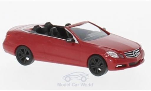Modellautos Mercedes Classe E 1/87 Busch Cabriolet Sport (A 207) rot 2010 Mercedes Classe E 1/87 Busch Cabriolet Sport (A 207) rot 2010 modellautos