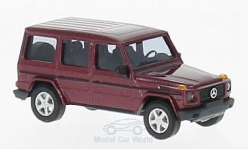 Modellautos Mercedes Classe G 1/87 Busch mettalic rot 1990 Mercedes Classe G 1/87 Busch mettalic rot 1990 modellautos