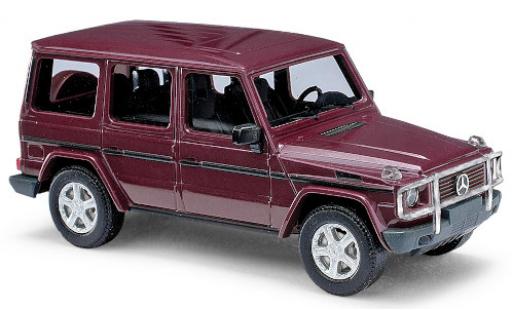 Modellautos Mercedes Classe G 1/87 Busch (W463) rot 1990 avec Frontramme Mercedes Classe G 1/87 Busch (W463) rot 1990 avec Frontramme modellautos
