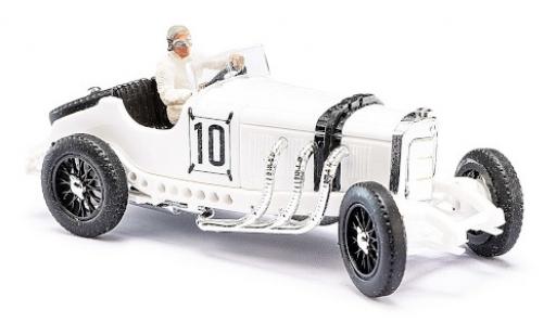 Mercedes SSK 1/87 Busch L No.10 Formel 1 GP Deutschland 1931 mit Figur H.Stuck modellautos