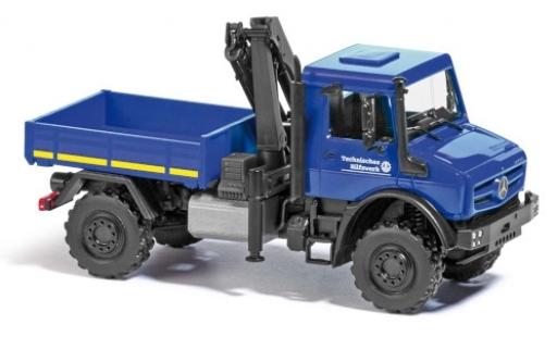 Modellautos Mercedes Unimog 1/87 Busch U 5023 THW avec grues Mercedes Unimog 1/87 Busch U 5023 THW avec grues modellautos